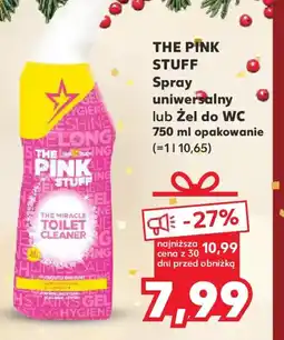 Kaufland THE PINK STUFF Spray uniwersalny lub Zel do WC oferta