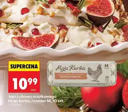 Biedronka Jaja z chowu ściółkowego Moja Kurka, rozmiar M oferta