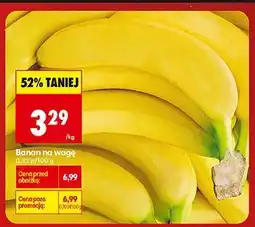 Biedronka Banany na wagę Biedronka oferta