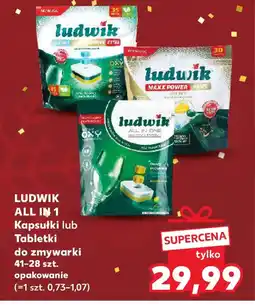 Kaufland LUDWIK ALL IN 1 Kapsułki lub Tabletki do zmywarki oferta