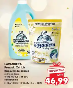 Kaufland LAVANDERA Proszek, Zel lub Kapsułki do prania oferta