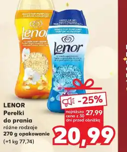 Kaufland LENOR Perełki do prania oferta