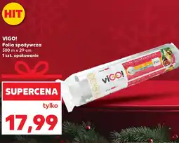 Kaufland VIGO! Folia spożywcza oferta