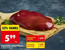 Biedronka Wątroba wieprzowa oferta