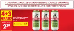 Biedronka Piwo niepasteryzowane Kasztelan, 500 mln oferta
