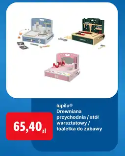 Lidl Lupilu Drewniana przychodnia/stół warsztatowy/toaletka do zabawy oferta