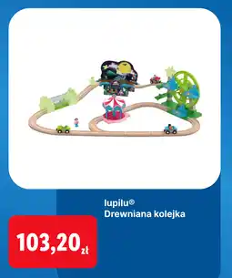 Lidl Lupilu Drewniana kolejka oferta