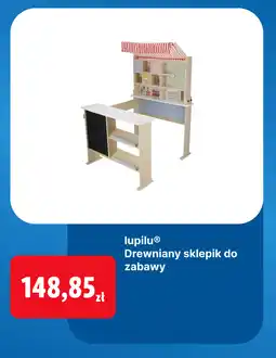 Lidl Lupilu Drewniany sklepik do zabawy oferta