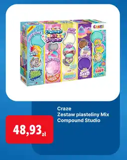 Lidl Craze Zestaw plasteliny Mix Compound Studio oferta