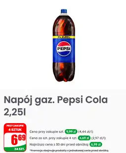 Dino Napój gaz. Pepsi Cola 2,25l oferta