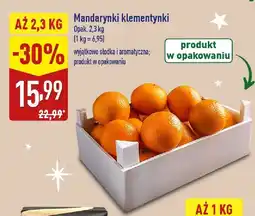 ALDI Mandarynki klementynki Aldi oferta