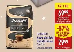 ALDI Kawa ziarnista Barista Crema Barissimo oferta
