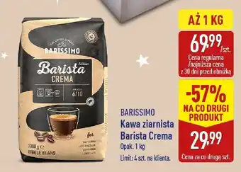 Kawa ziarnista Barista Crema Barissimo