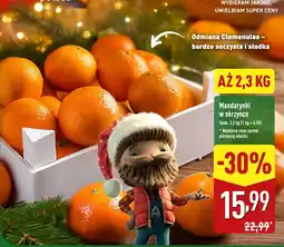 ALDI Mandarynki w skrzynce 2,3 kg Farmer oferta