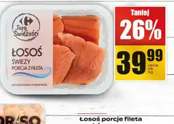 Supeco Łosoś porcje fileta ze skórą Supeco oferta