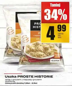 Supeco Uszka PROSTE HISTORIE różne smaki oferta