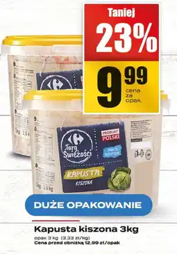 Supeco Kapusta kiszona 3kg Supeco oferta