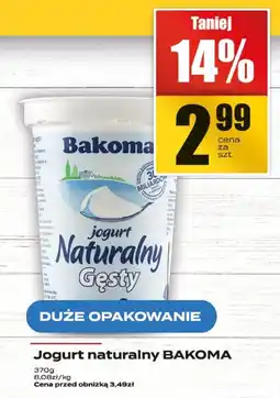 Supeco Jogurt naturalny gęsty BAKOMA oferta