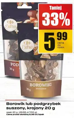 Supeco Borowik lub podgrzybek suszony, krojony 20g Supeco oferta