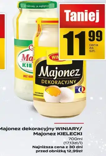 Majonez dekoracyjny WINIARY/ Majonez KIELECKI WINIARY/KIELECKI