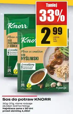 Supeco Sos do potraw KNORR oferta