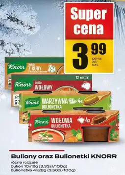 Supeco Buliony oraz Bulionetki KNORR oferta