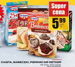 Supeco Ciasta, Babeczki, Pierniki DR OETKER oferta