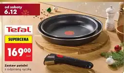 Biedronka Zestaw patelni TEFAL oferta