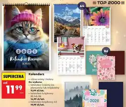 Biedronka Kalendarz oferta