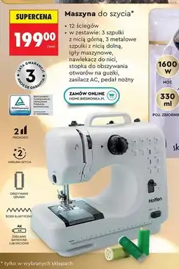 Biedronka Maszyna do szycia oferta