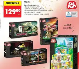 Biedronka Klocki, różne zestawy oferta