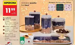 Biedronka Ozdobna puszka lub taca oferta