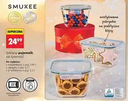 Biedronka Szklany pojemnik na żywność oferta