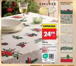 Biedronka Obrus żakardowy lub z nadrukiem oferta