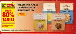 Biedronka Wszystkie kasze i natural mixy plony natury oferta