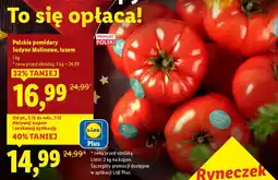 Lidl Pomidory Polskie pomidory Jedyne Malinowe, luzem Lidl oferta