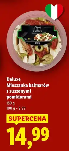 Lidl Mieszanka kalmarów z suszonymi pomidorami Deluxe oferta