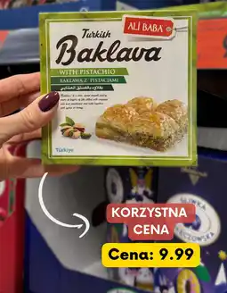 Kaufland Baklawa turecka z pistacjami Ali Baba oferta