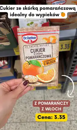 Kaufland Cukier ze skórką pomarańczową Ze Świata Natury Dr. Oetker oferta