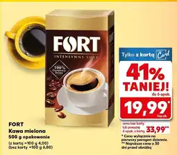Kaufland Kawa mielona 500 g Fort oferta