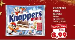 Kaufland Wafelki Knoppers Minis 200 g opakowanie oferta