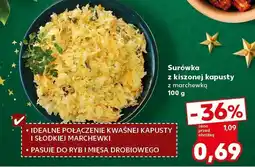 Kaufland Surówka z kiszonej kapusty z marchewką Kaufland oferta