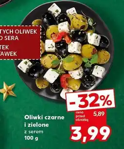 Kaufland Oliwki czarne i zielone z serem Kaufland oferta