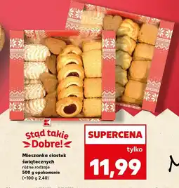 Kaufland Ciastka świąteczne mieszanka różne rodzaje 500 g Stąd takie Dobre! oferta