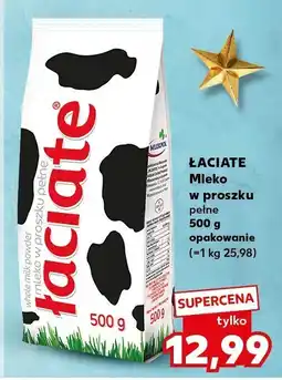 Kaufland Mleko w proszku pełne ŁACIATE oferta