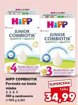 Kaufland Formuła na bazie mleka HIPP COMBIOTIK 2, 3, 4, 5 oferta