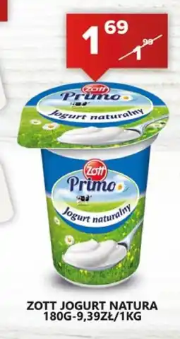 Spiżarnia Smakosza Jogurt naturalny Zott oferta