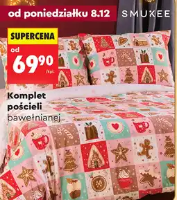 Biedronka Komplet pościeli Smukee oferta