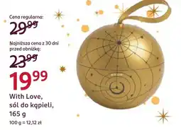 Rossmann Sól do kąpieli With Love oferta