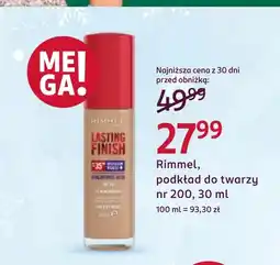 Rossmann Podkład do twarzy Rimmel oferta